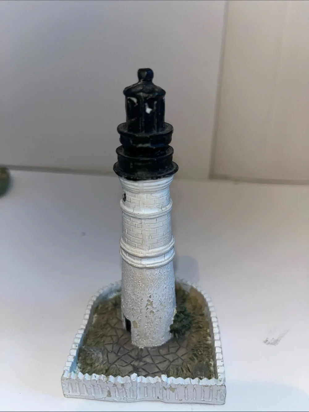 9 Assorted White and Black Lighthouse Decorative Accents - Unbranded